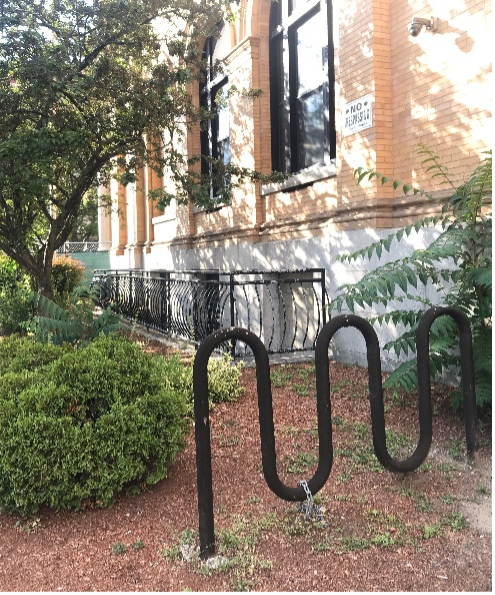 Figure 7
Wave Bicycle Rack Installed at My Brother’s Table on Washington Street